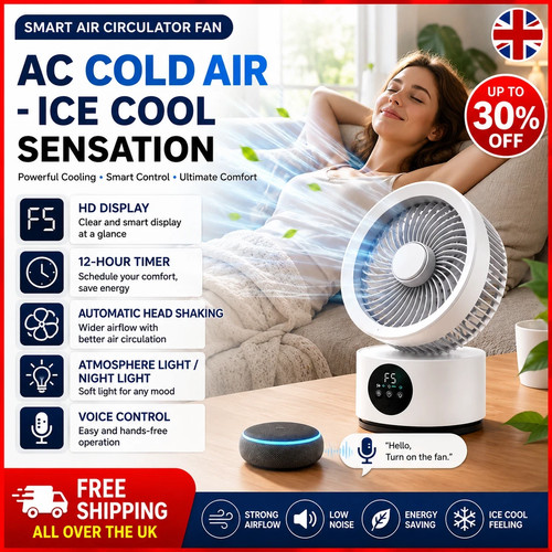 Portable air circulator fan - portable,