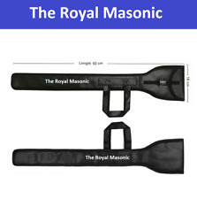 MASONIC KNIGHT TEMPLAR (KT) SWORD BLACK CASE | UNIQUE QUALITY | REGALIA NEW
