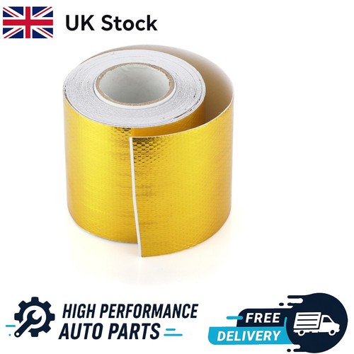 Gold heat shield self adhesive - gold, self-adhesive