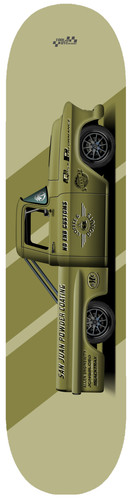 Truck art chevy skateboard - art,
