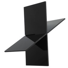  Book Stand Magazine Clear Holder for Books Pamphlet Display Storage