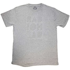 Radiohead 'Note Pad' Light Grey T shirt - NEW