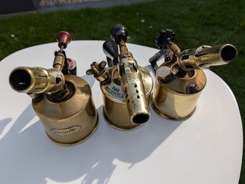 Vintage blow torches - x3,