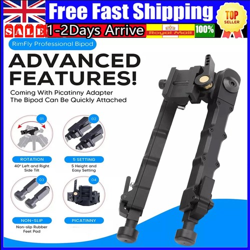 Adjustable rifle bipod - v9,