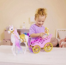 Dreameez Princess Doll Carriage Playset – Dream Toy Horse & Coach for Kids