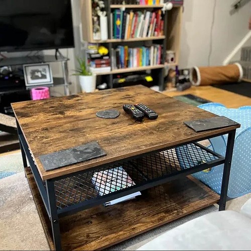 Industrial coffee table rustic - coffee,