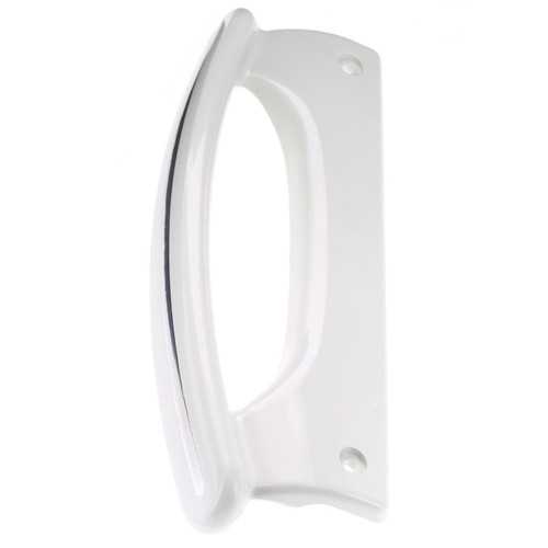 White fridge freezer - fridge, door