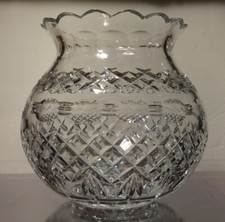 VINTAGE Waterford Crystal HERITAGE COLLECTION Martha Washington Unity Vase7 3/4"