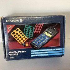 Ericsson GA628 Vintage Retro Mobile Phone, Boxed with Accessories - Not Working