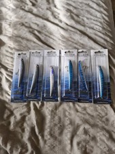 6 x Fladen Eco minnows  11.5cm