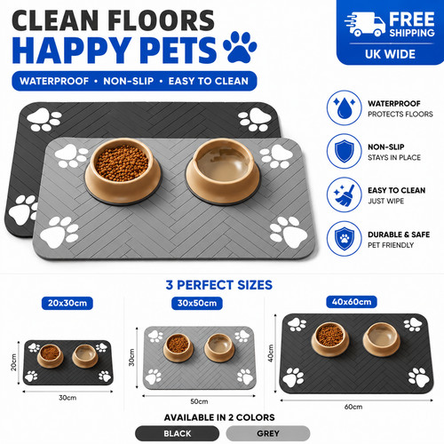Pet feeding mat - cat, dog
