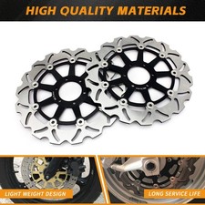 Front Brake Discs For Yamaha FJ 1200 88-96 FZS 600 Fazer 98-03 FZR 600 / R 89-95