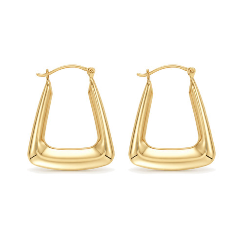 Genuine 9ct gold handbag - gold,