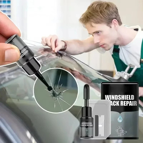 Car windshield repair kit - car,