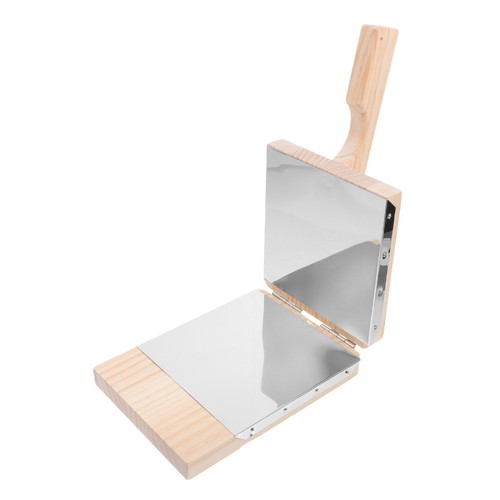 Pizza dough press wooden - pizza,