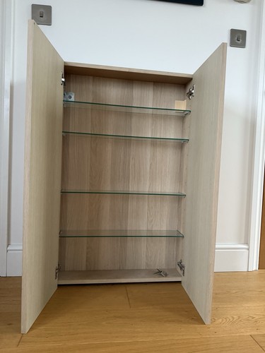 Wall mounted bathroom cabinet