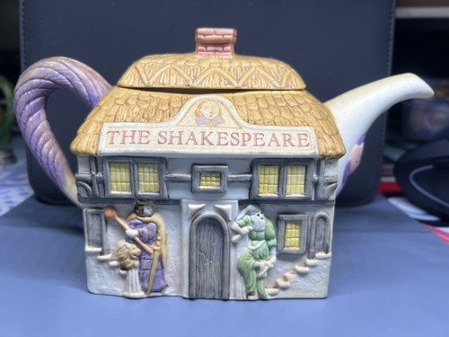 Fine china pub teapot - china,