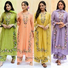 Floral Suit Georgette Anarkali