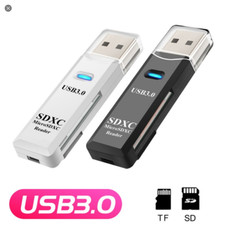 2 IN 1 Card Reader USB 3.0 USB 2.0 Micro SD TF Card Memory Reader High Speed