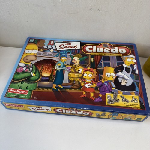 Simpsons cluedo board game the - simpsons,