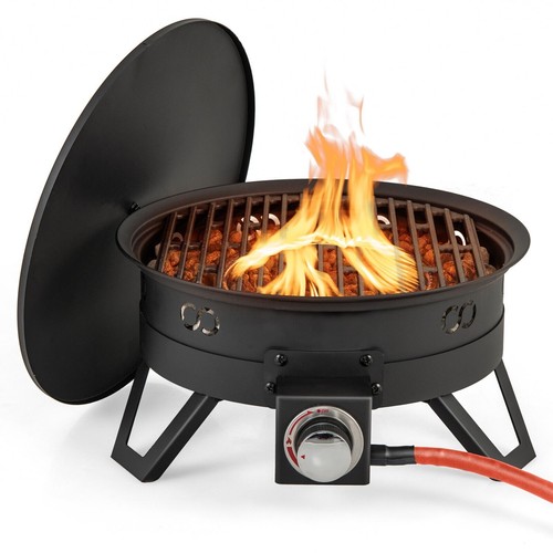 Portable gas fire - portable,