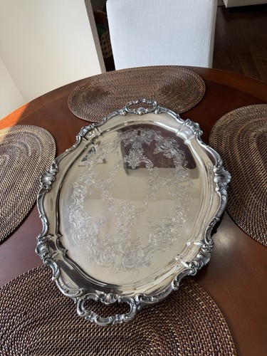 Gorham silverplate oval - gorham,