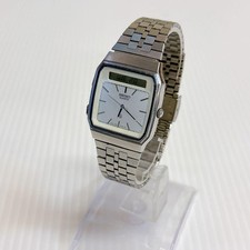 SEIKO H357-500A Hybrid Analog Digital Watch Tested Eco-Drive Fashion Timepiece