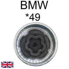 BMW Replacement Locking Wheel Nut Key Number 49 - UK Seller