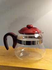 Vintage Pyrex glass coffee pot