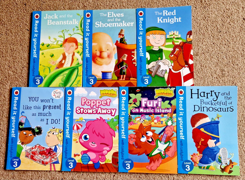 Read yourself with ladybird - read,