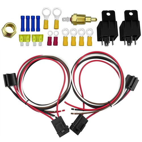 Car dual electric fan - car,
