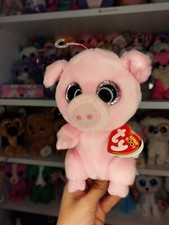 Ty Beanie Boos Posey The Pig Plush 6" Soft Toy Tagged Claire's Store Exclusive