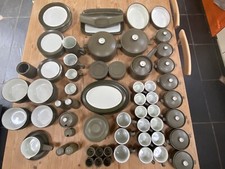 DENBY CHEVRON DINNER SET
