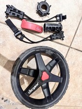 clicgear golf push cart front wheel used
