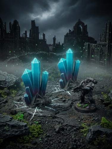 Warhammer 40k crystal - warhammer,
