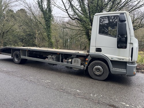 2009 white iveco - white, eurocargo