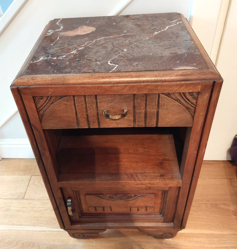Vintage french marble top - marble,