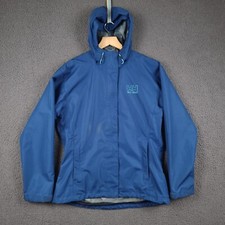 HELLY HANSEN Jacket Womens L Large Blue Seven J Helly Tech Waterproof Rain Coat