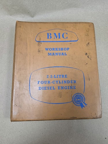 Bmc workshop manual litre - bmc,