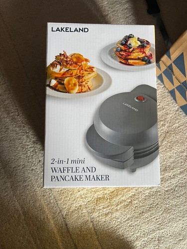 Lakeland mini 1 waffle - lakeland, 2-in-1