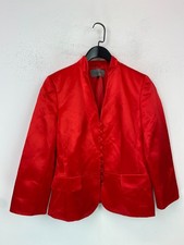 Jaeger Red Blazer Mandarin