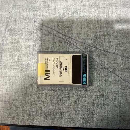 Korg memory card - card, mpc00p