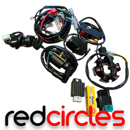 Complete electric start pit - complete,