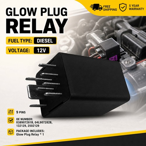 Glow plug control unit module - unit,