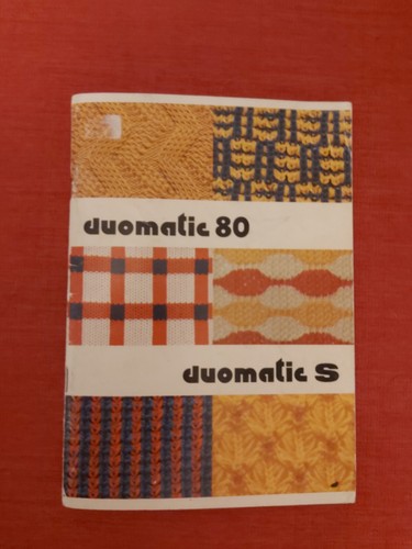 Duomatic s stitch pattern - duomatic, 80