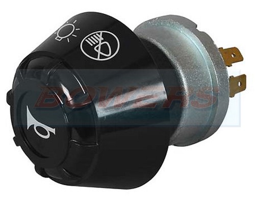 Headlight and horn switch - and,