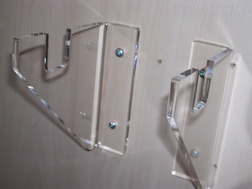 Clear acrylic perspex samurai - perspex,