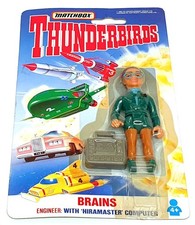 Matchbox Appx 9cm Tall Action Figure TB-754 - Thunderbirds Brains
