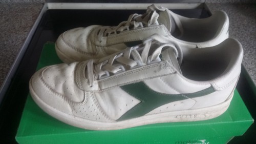 Diadora elite white green - elite,