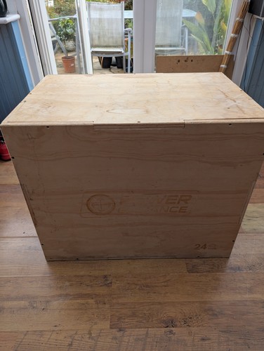 Wooden plyometric jump box - plyometric,